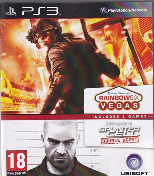 Tom Clancys Rainbow Six Vegas And Tom Clancys Splinter Cell Double Agent - PS3 (B Grade) (Gebraucht) (Eng)